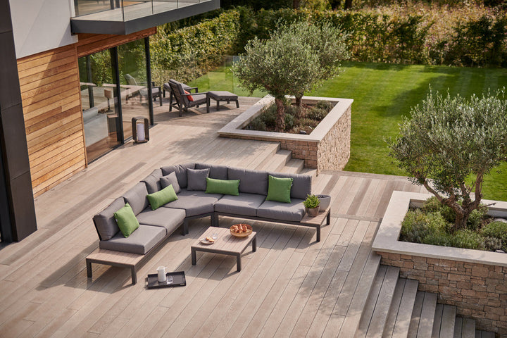 Kettler Elba Low Lounge  Corner Sofa - Large