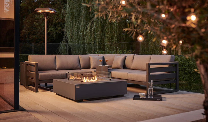 Kalos Universal Fire Pit Coffee Table 105cm