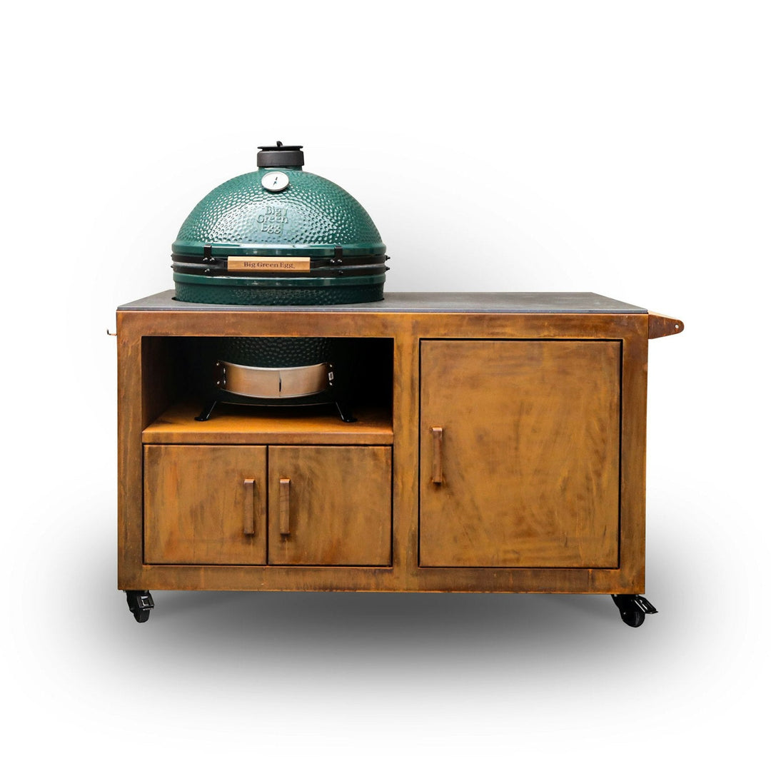 Big Green Egg Corten Steel Kitchen