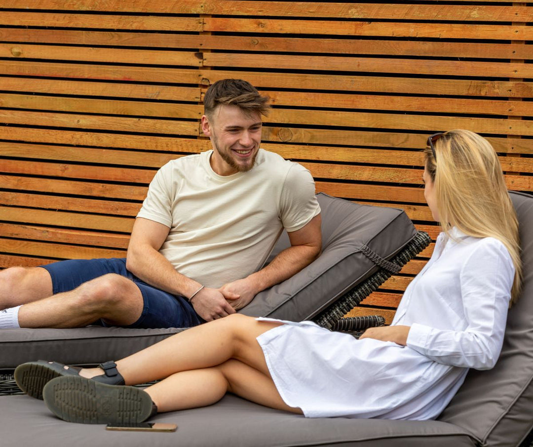 Grace Bay Rattan Sun Lounger Set