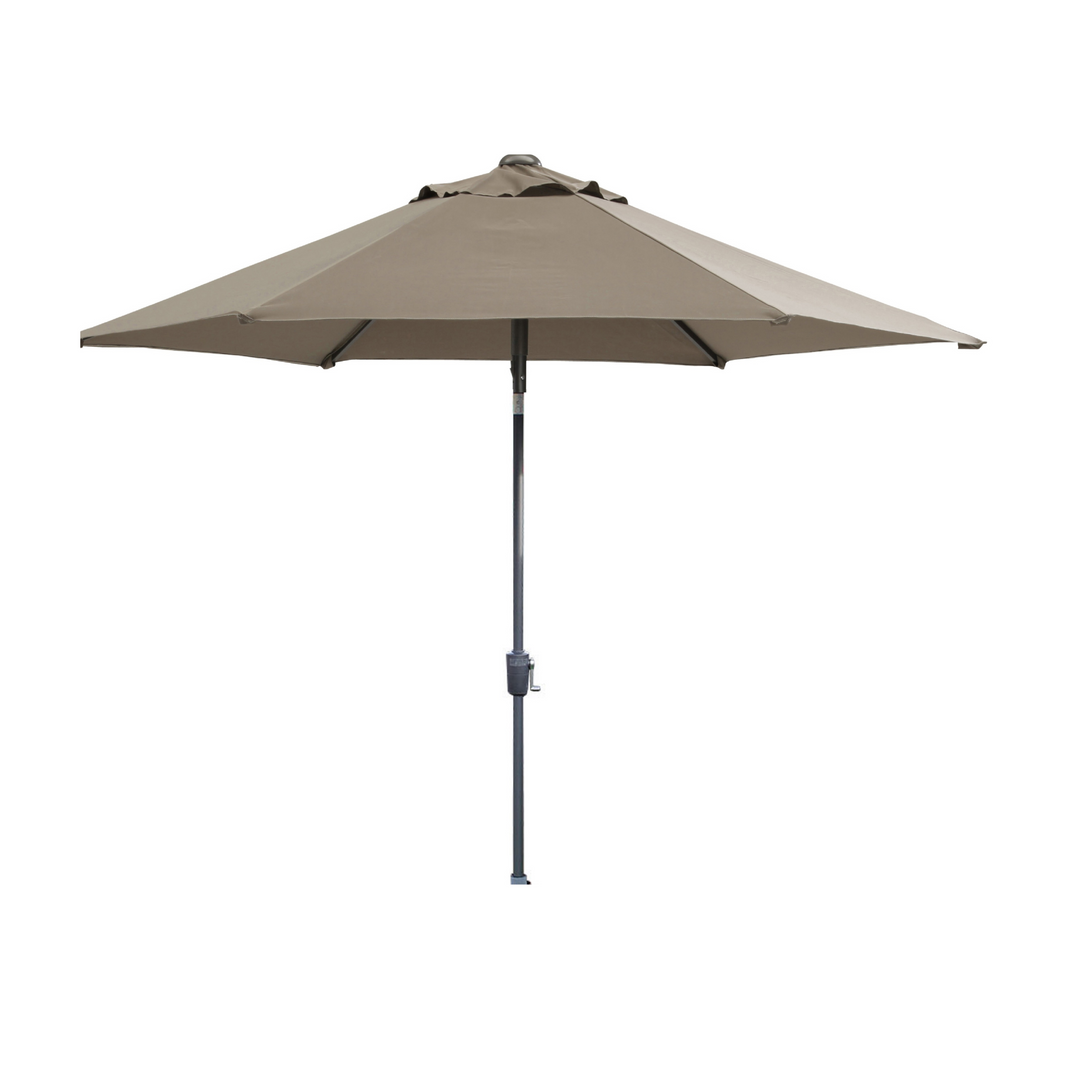 4SO Riviera Round Parasol 3m | Taupe