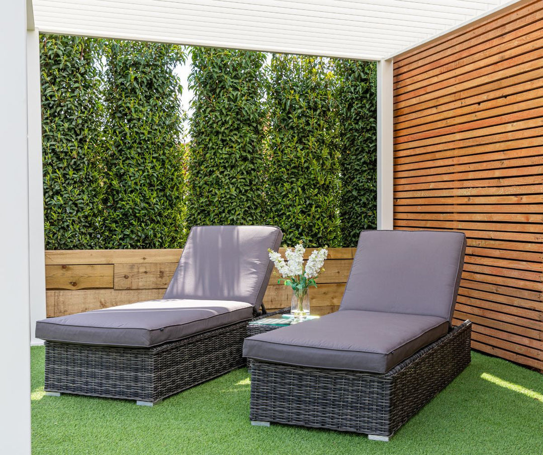 Grace Bay Rattan Sun Lounger Set