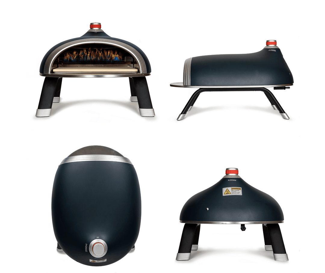Delivita Diavolo Gas Pizza Oven Navy
