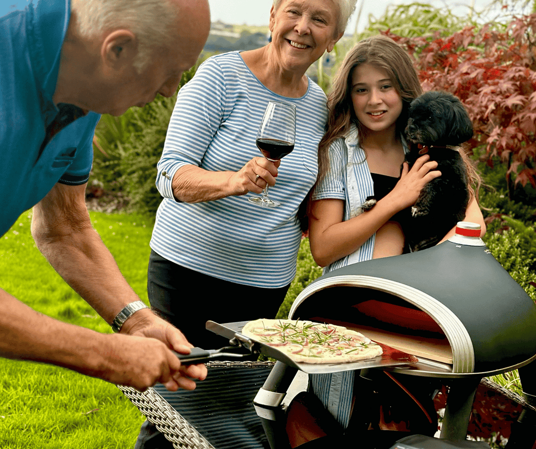 Delivita Diavolo Gas Pizza Oven Navy