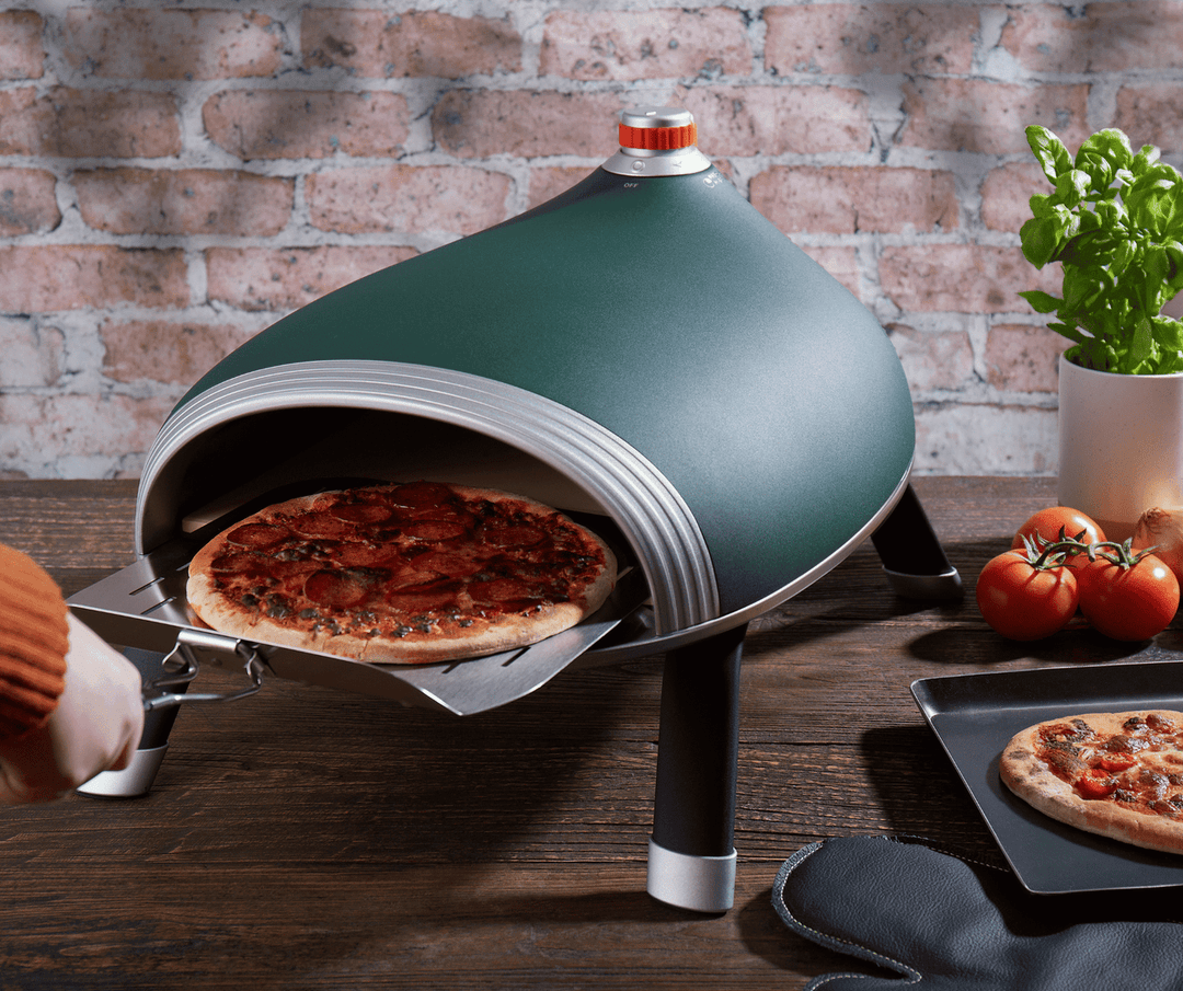 Delivita Diavolo Gas Pizza Oven Navy
