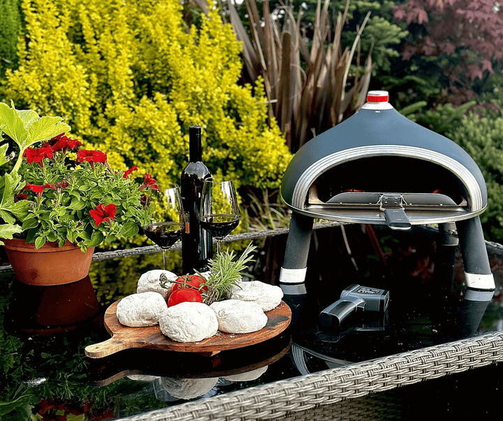 Delivita Diavolo Gas Pizza Oven Navy