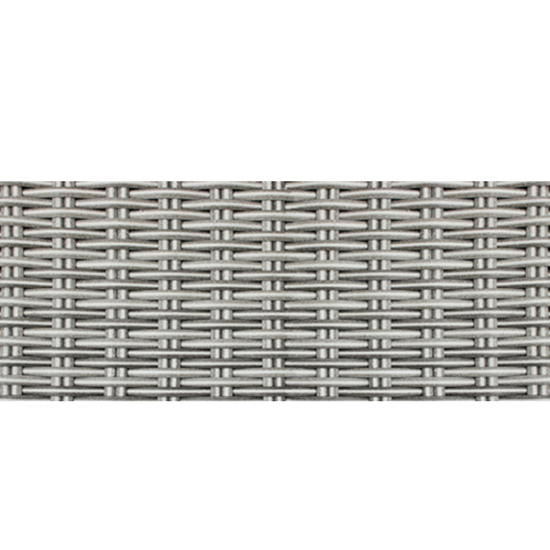 Kettler Palma Signature Mini Corner Sofa with Grey Taupe Cushion No Table | Whitewash Rattan