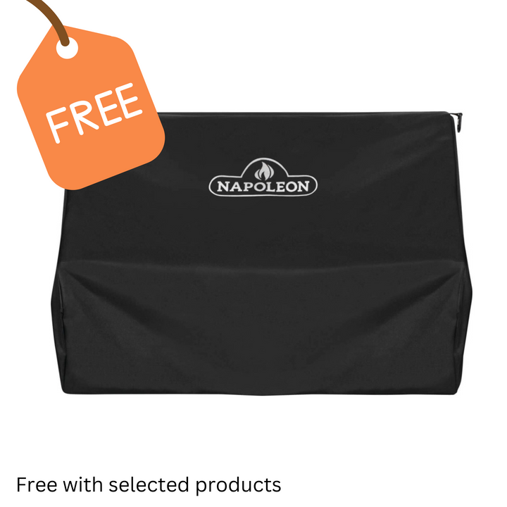 Napoleon Built-in Prestige PRO 500 Gas BBQ with Infrared Rear Burner & Rotisserie | FREE COVER