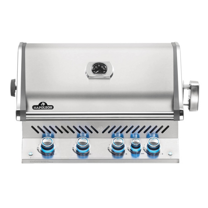 Napoleon Built-in Prestige PRO 500 Gas BBQ with Infrared Rear Burner & Rotisserie | FREE COVER