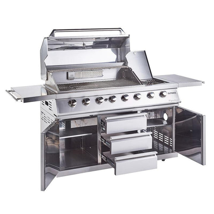Outback Signature II 6 Burner Hybrid BBQ with FREE Cover & Rotisserie