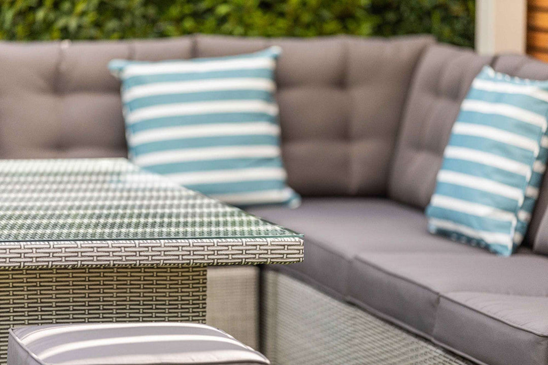 Grace Bay Corner Casual Lounging Dining Corner Set