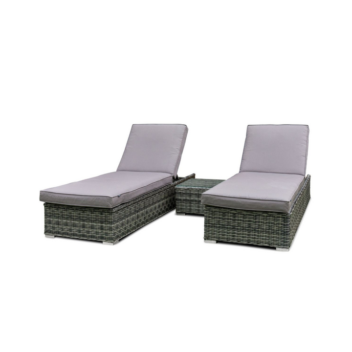 Grace Bay Rattan Sun Lounger Set