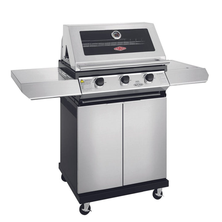 Beefeater 1200S 3 Burner Grill and Side Burner with Cart