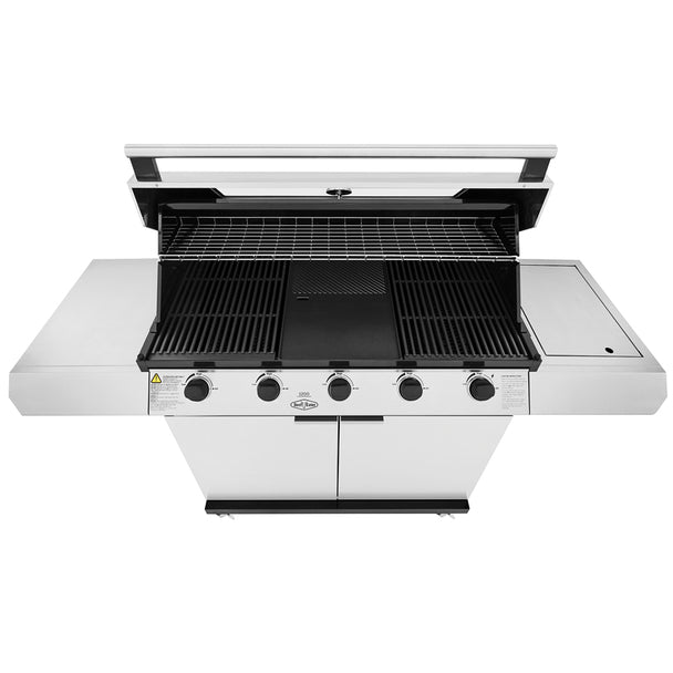 Beefeater 1200S 5 Burner Grill and Side Burner with Cart