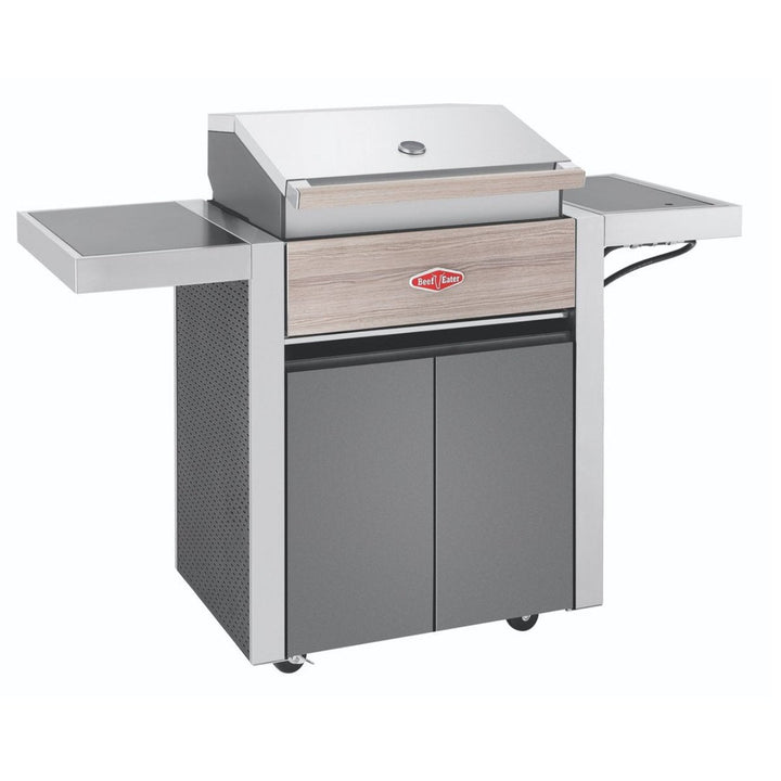 Beefeater 1500 3 Burner Grill and Side Burner with Cart