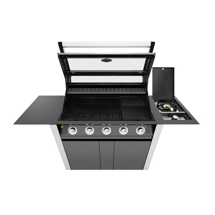 Beefeater 1600E 5 Burner Grill and Side Burner with Cart