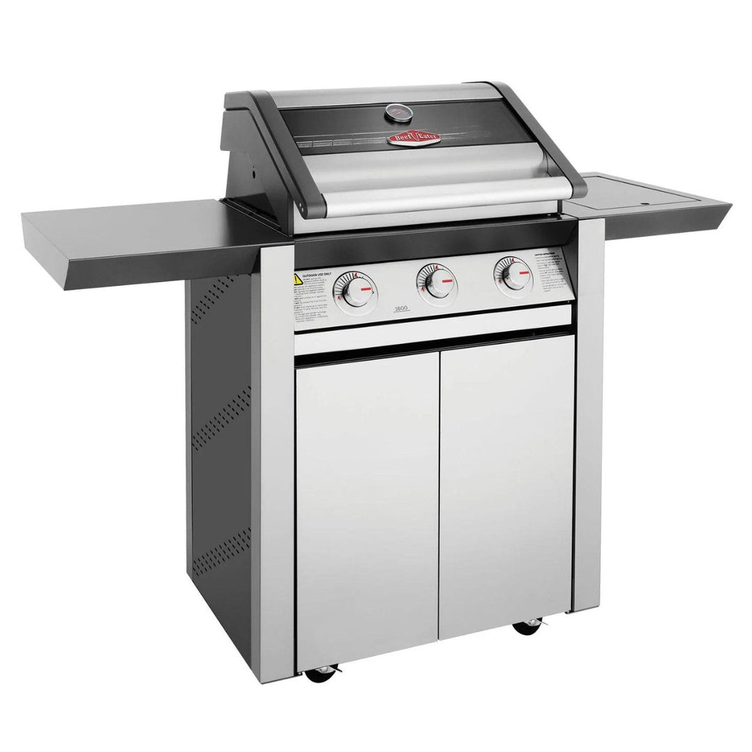 Beefeater 1600S 3 Burner Grill and Side Burner with Cart