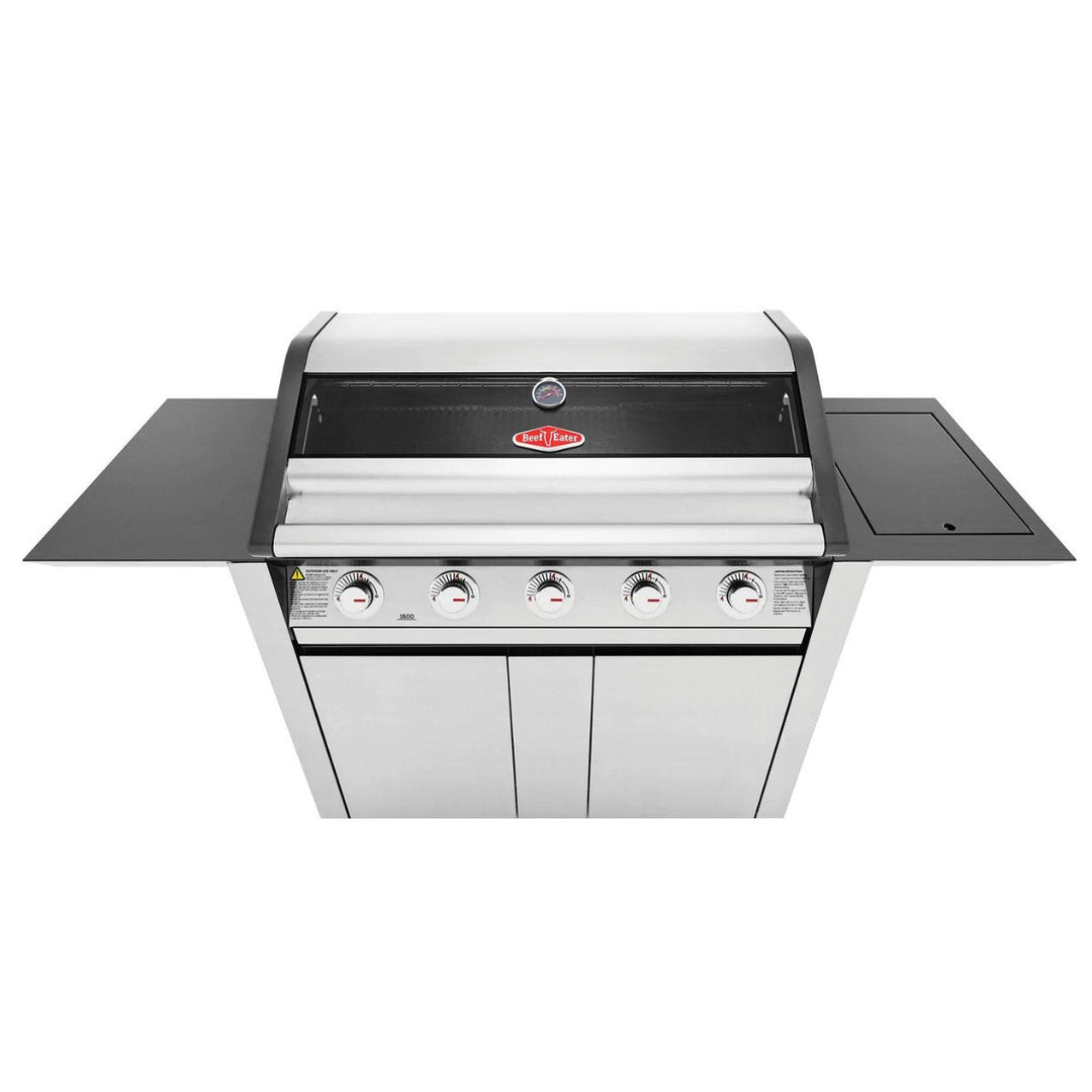 Beefeater 1600S 5 Burner Grill and Side Burner with Cart