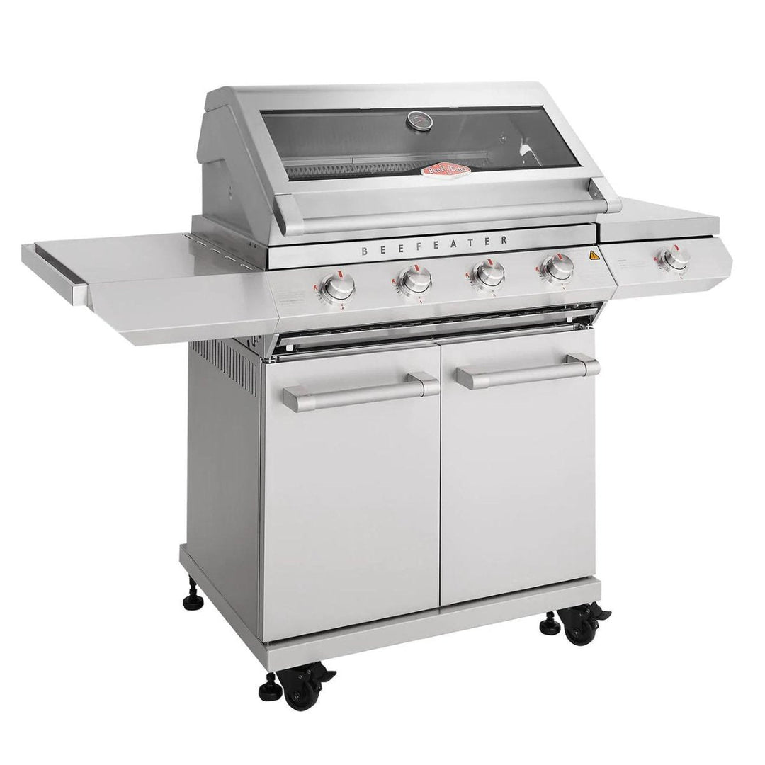 Beefeater 7000 Series Classic 4 Burner BBQ & Side Burner Trolley