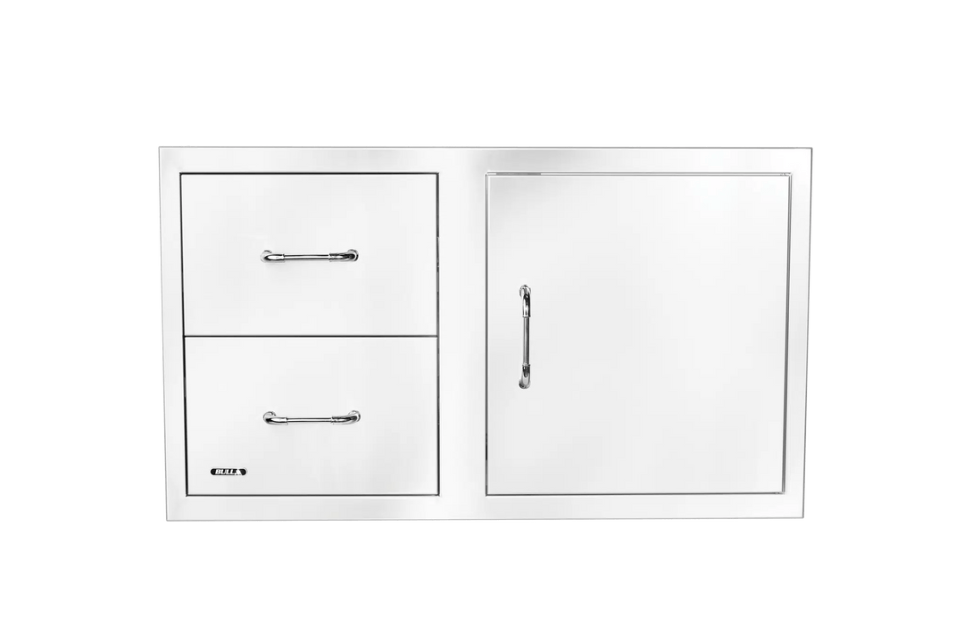Bull Reveal Door/Drawer Combo 80cm