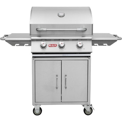 Bull Steer Grill with Cart