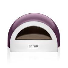 Delivita Wood-Fired Pizza Oven Berry Hot - Discontinued Colour