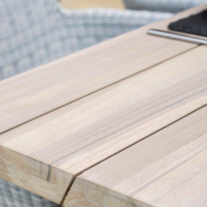 4SO Scandic 6 Seat Outdoor Dining Set with 170cm Derby Teak Table