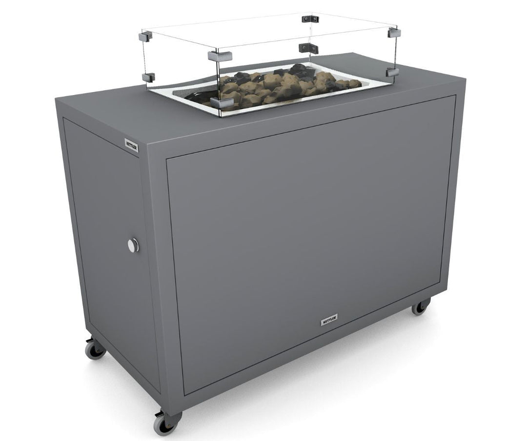 Kettler Elba Fire Pit Station | Grey