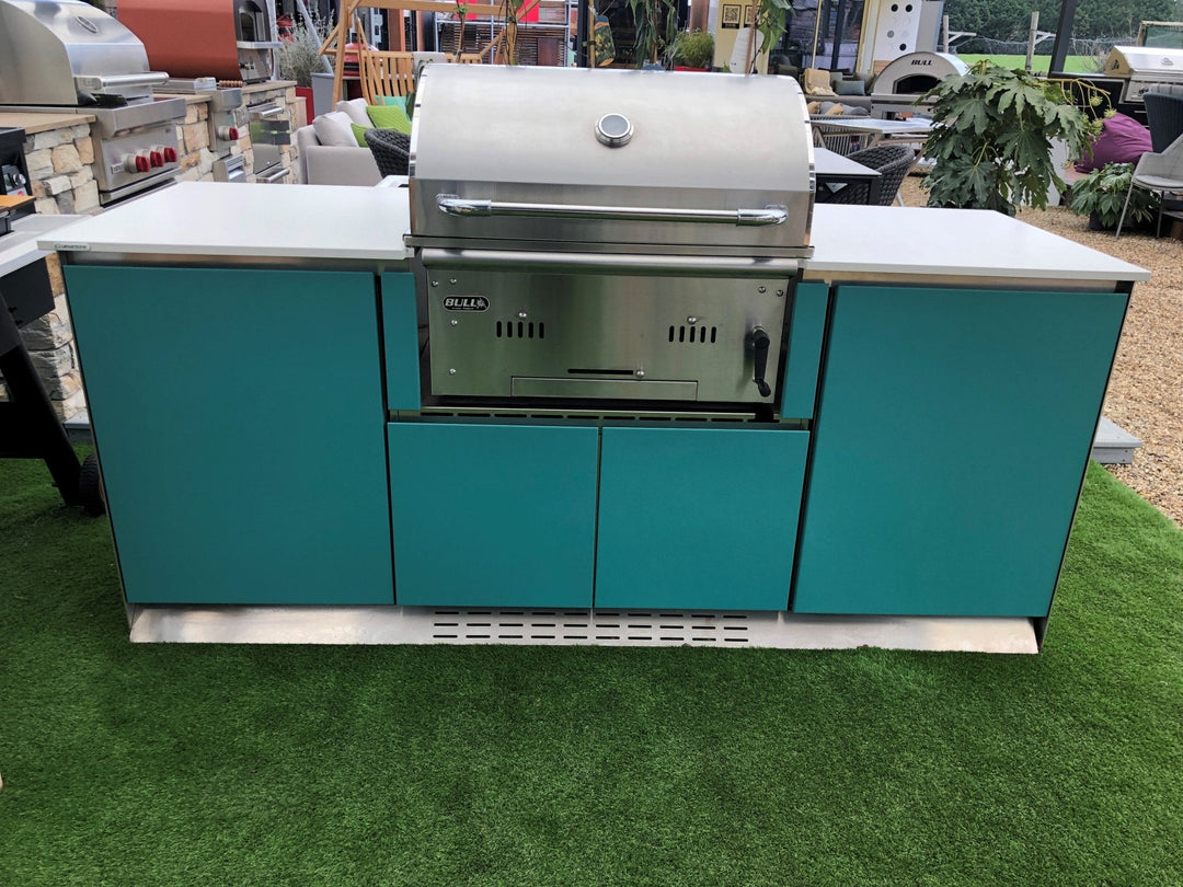 Ex-Display OF kitchen with Bull Bison Charcoal Grill (including delivery & local installation)