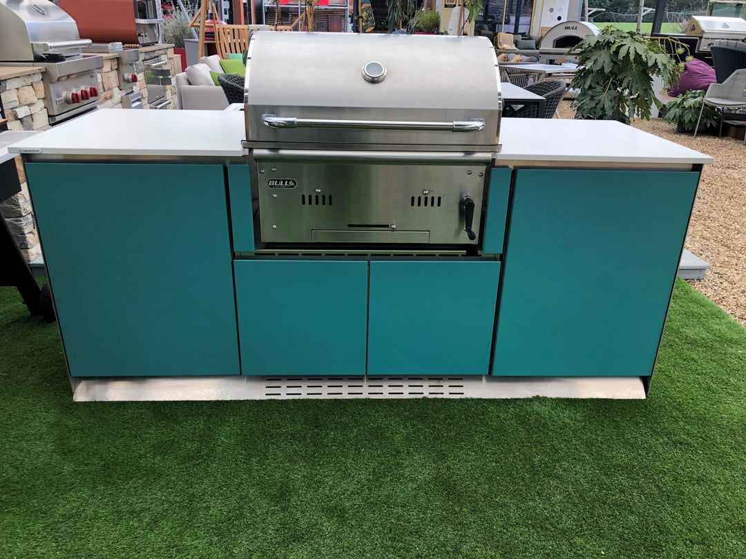 Ex-Display OF kitchen with Bull Bison Charcoal Grill (including delivery & local installation)