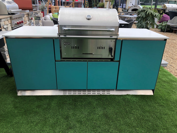 Ex-Display OF kitchen with Bull Bison Charcoal Grill (including delivery & local installation)