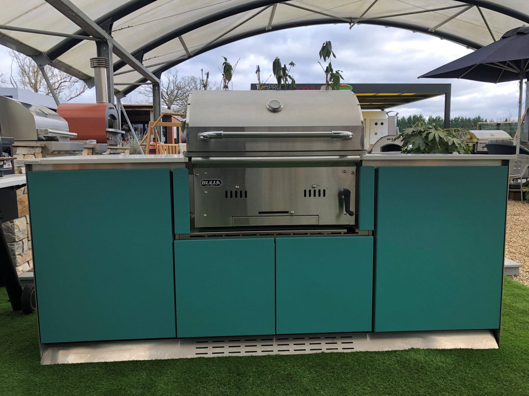 Ex-Display OF kitchen with Bull Bison Charcoal Grill (including delivery & local installation)