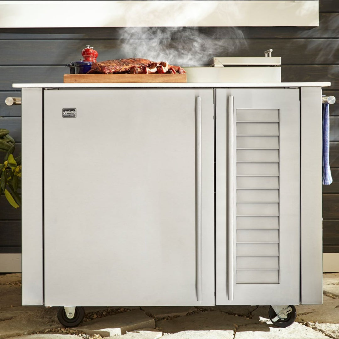 Kalamazoo Freestanding Charcoal Smoker Cabinet