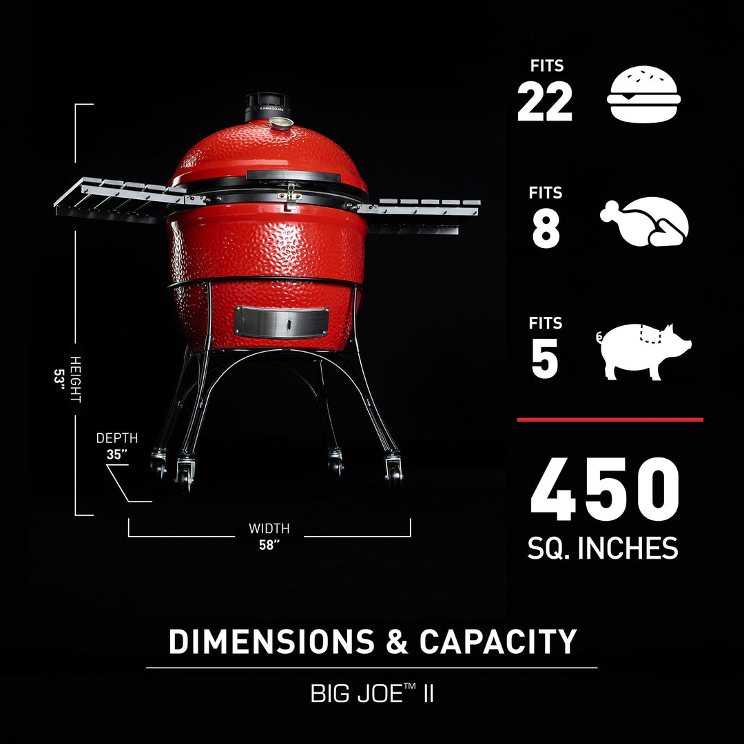 Kamado Joe Big Joe II with Cart