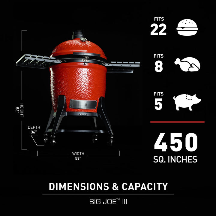 Kamado Joe Big Joe III with Cart