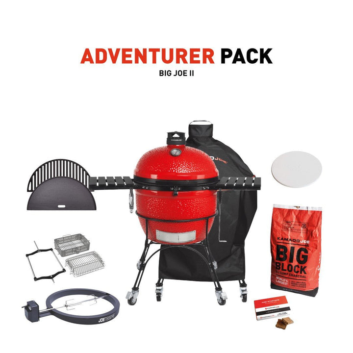 Kamado Joe Grill with Adventurer Pack