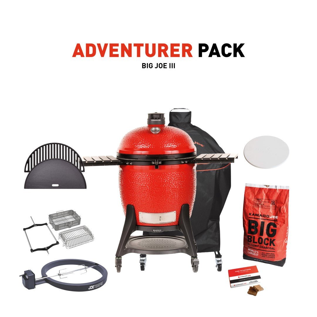 Kamado Joe Grill with Adventurer Pack