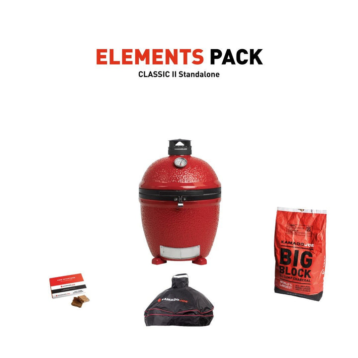 Kamado Joe Grill with Elements Pack