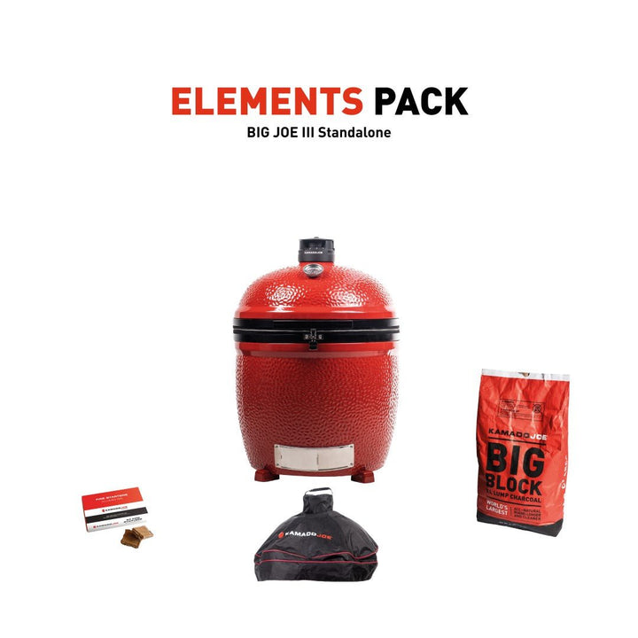 Kamado Joe Grill with Elements Pack