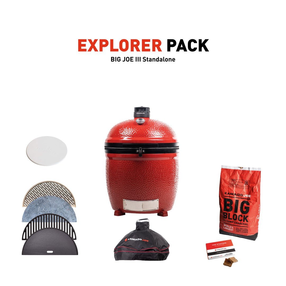 Kamado Joe Grill with Explorer Pack