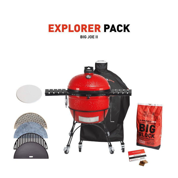 Kamado Joe Grill with Explorer Pack