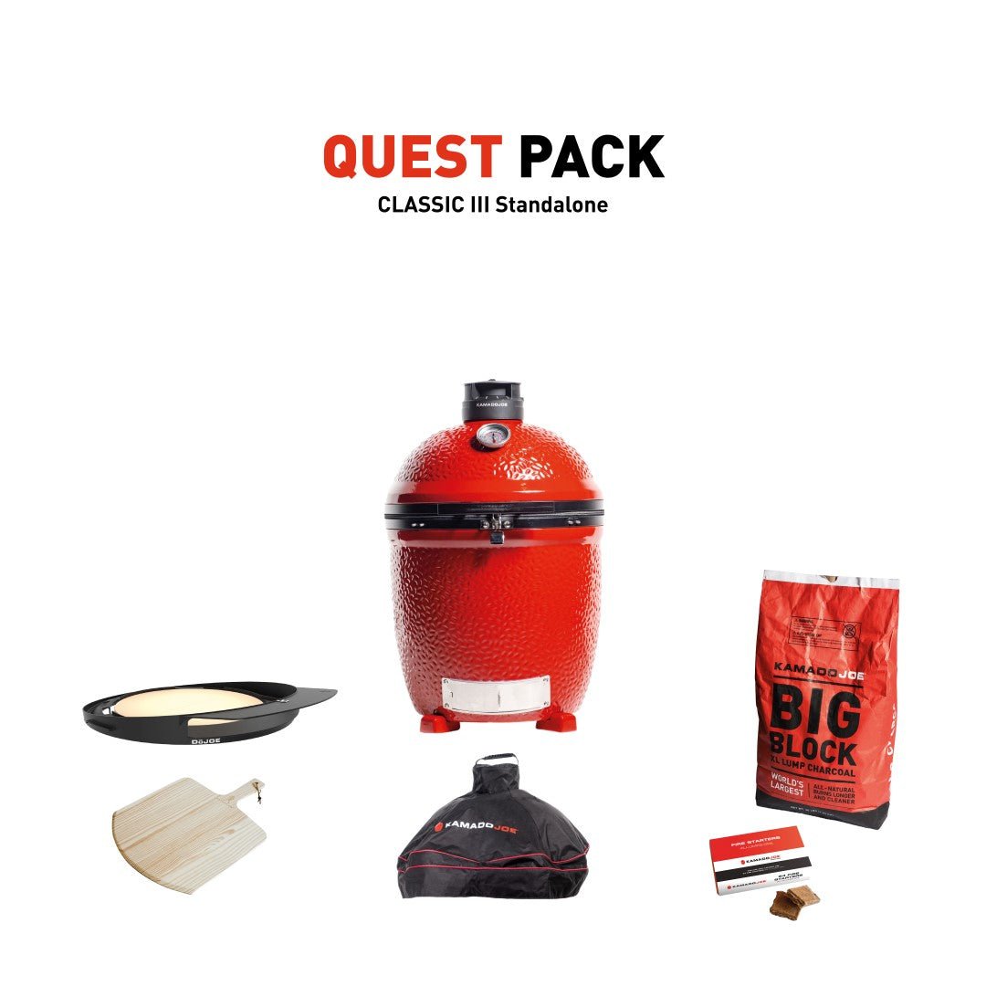 Kamado Joe Grill with Quest Pack