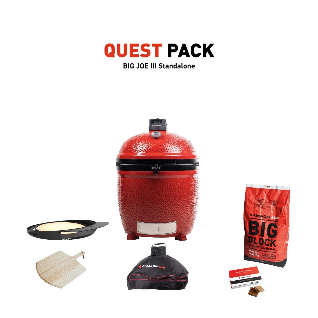 Kamado Joe Grill with Quest Pack