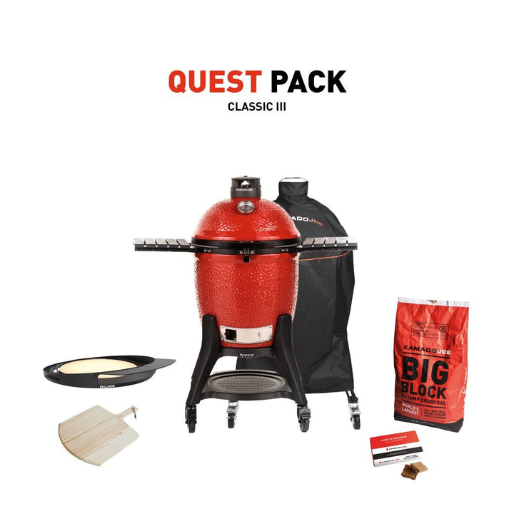 Kamado Joe Grill with Quest Pack