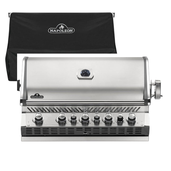 Napoleon Prestige Pro 665 Built-In Grill + FREE cover