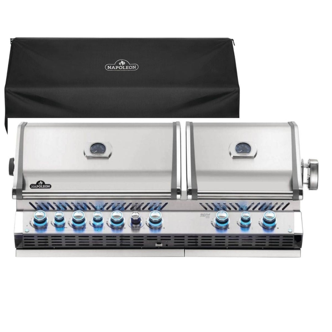 Napoleon Prestige Pro 825 Built-In Grill + FREE cover