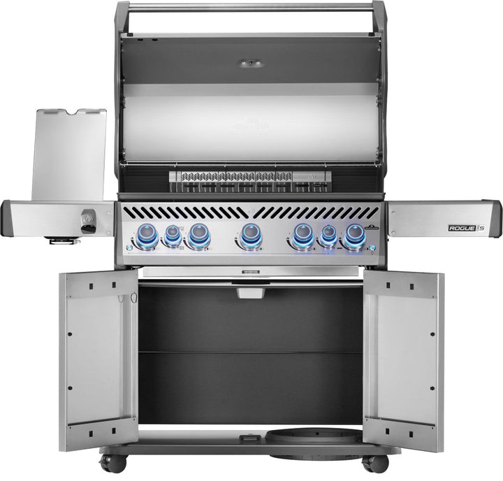 Napoleon Rogue Pro-S 625 Grill and Infrared Side Burner with Cart