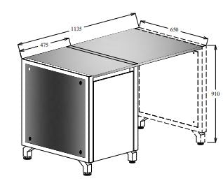 Oliveti Appliance with bin unit (1135)