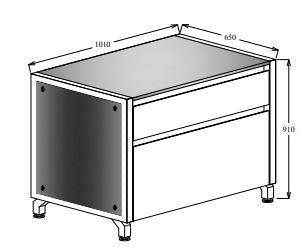 Oliveti Drawerline unit 700 or 1010