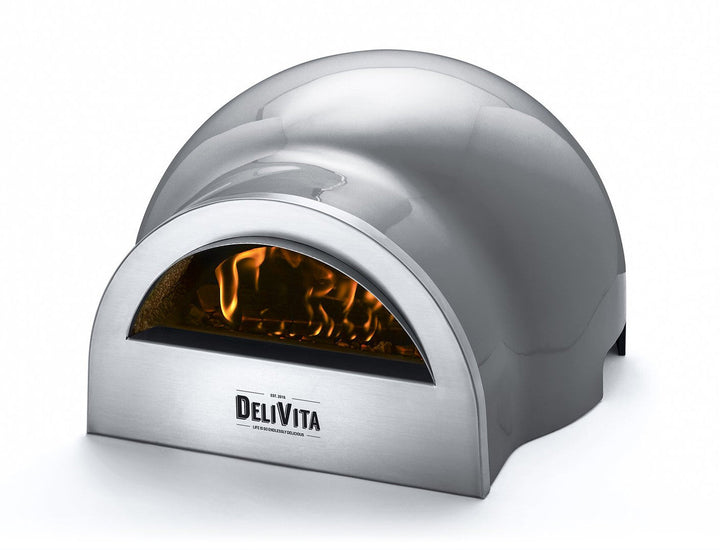 Delivita The Hale Grey Wood Fire Pizza Oven